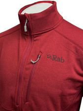 Rab | Geon Pull-On Fleece Jacket QFE-97 Large (Red) Outdoors Walking Climbing