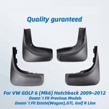 FOR VW Golf Wagon 6 Jetta Sportwagen MK6 2009 ~ 2014 KIT MUD FLAPS SPLASH GUARD