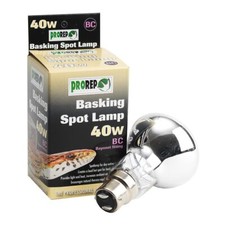 ProRep Reptile Light Bulb Heat Basking Lamp - Bayonet or Screw Fitting