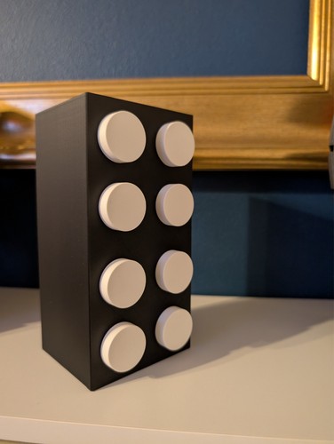 Brick style vase for - brick,
