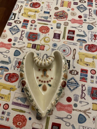 Zsolnay pecs ceramic heart - pecs,