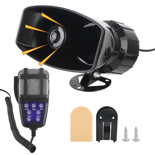 Police siren air horn - air,