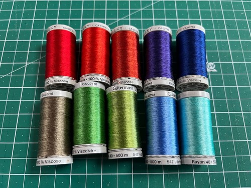 Ten 500m reels - 500m,
