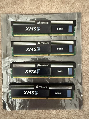 Corsair xms3 memory modules - modules, 4
