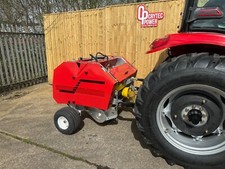 Crytec 890 Compact Round Mini Hay Baler Tractor PTO Attachment Small Holding UK