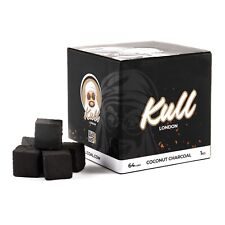 Kull Shisha Coal - 1kg - 26mm Cubes Coconut Charcoal - 64 Pieces Charcoal Hookah