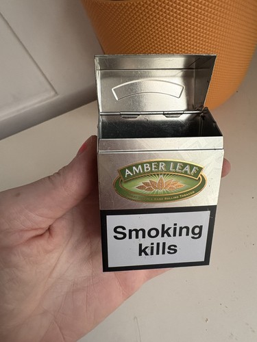 Amber leaf metal - leaf,