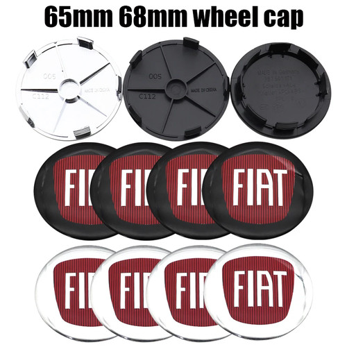 4pcs 65mm 68mm - , fiat