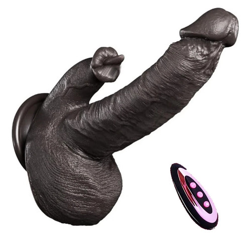 Thrusting remote vibrator - thrusting,