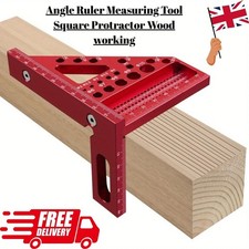 Angle Ruler Measuring Tool Square Protractor Woodworking Miter Triangle Ruler