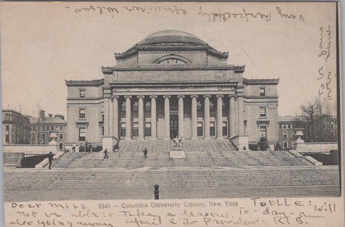 Columbia university library - university,