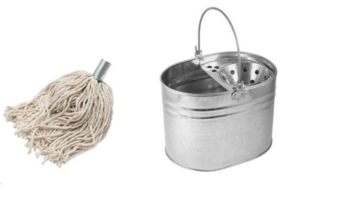 Galvanized mop bucket - galvanized, 14