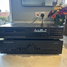 Technics SL-P202A Compact Disc Player Black Portable Hi-Fi Digital Screen VGC