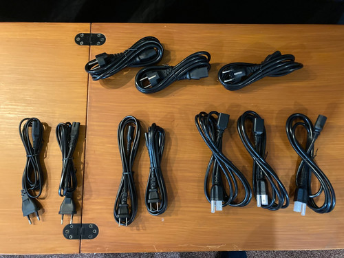 Job lot foreign plugs and - job, 10