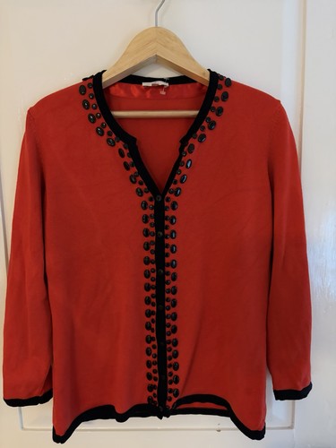 Country casuals red - country, cardigan