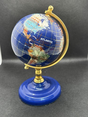 Semi precious gemstone globe - semi,