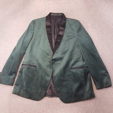 M&S Men Jacket 46R Green Slim