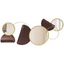 HOMCOM Metal Wall Art