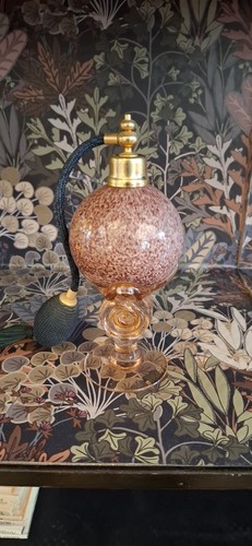 Vintage art glass speckled - vintage,