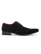 Men’s Black Suede Brogues Retro 1920s Shoes