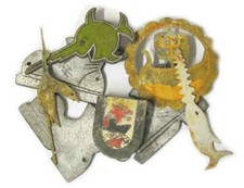 U-boat cap badge WW2 boot Flotilla Kriegsmarine German hat insignia Choice Aged