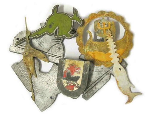 Boat cap badge - u-boat,