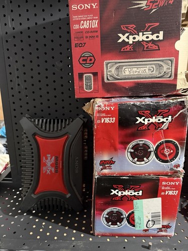 Sony speaker set for car