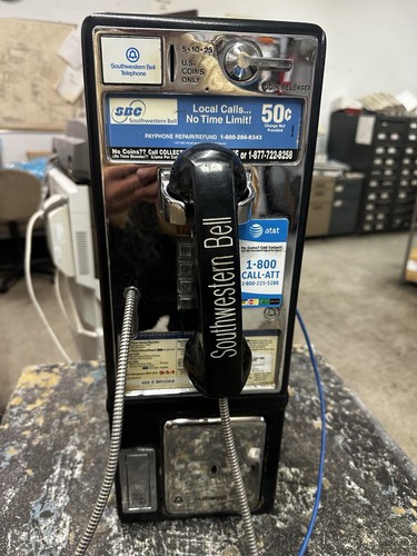Functioning vtg payphone with - functioning,