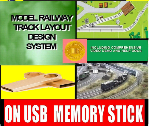 Model railway track - railway, layout