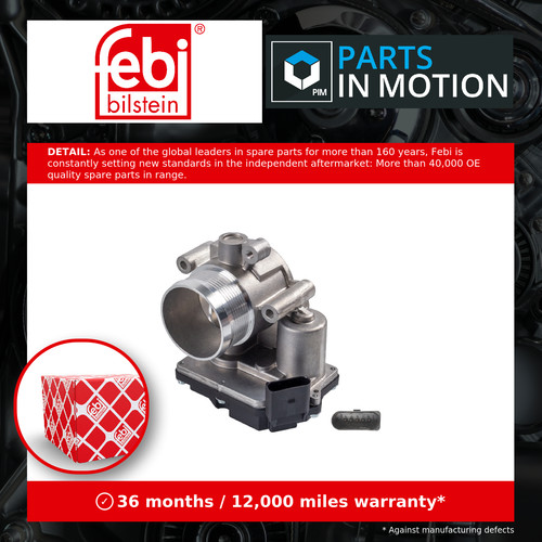 Throttle body 107017 febi - throttle,