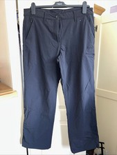 Ladies Peter Storm Walking Trousers Size 12 Black