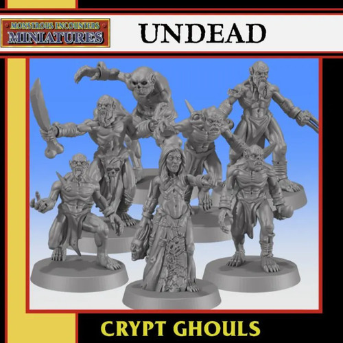 32mm undead crypt ghouls - crypt,