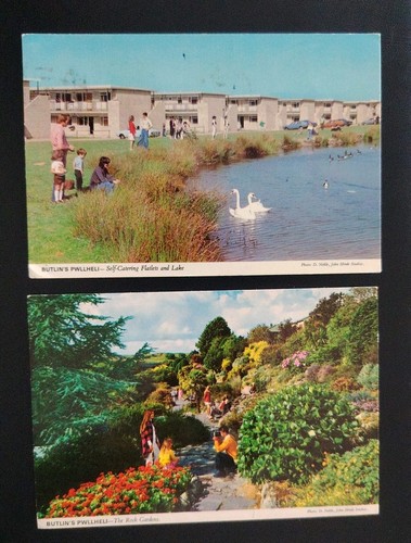 Butlins pwllheli postcards - x,