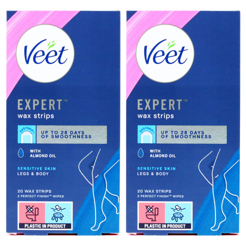 Veet expert cold wax strips - cold,