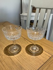 Two Tyrone Crystal Champagne