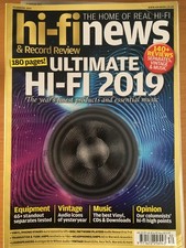HI-FI News & Record Review Magazine YEAR BOOK 2019 SME LUXMAN KRELL FREE POST UK