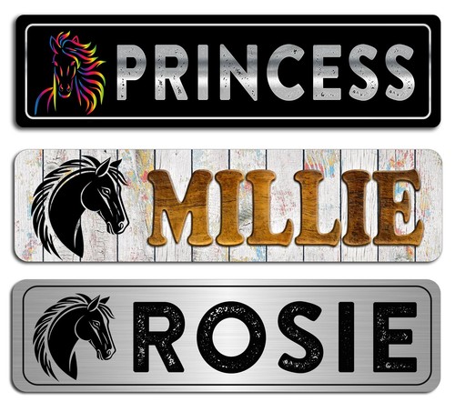 Personalised horse stable - stable, door
