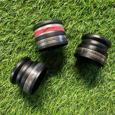 DAIWA AUTO 1657DM HARRIER FISHING SPARE SPOOLS X3 ONLY IN USED CONDITIONS