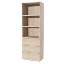 3 Tier Bookcase with Shelving