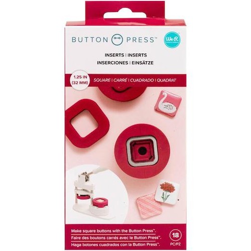 Memory keepers button - r,