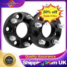 2x 25mm Wheel Spacers for Land Rover Range Rover Sport, Discovery, Defender UK