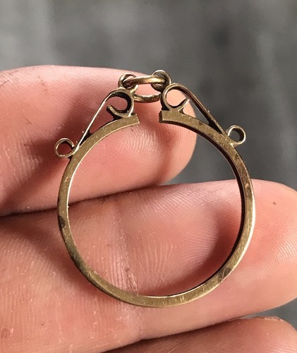 Vintage 9ct gold half - vintage,