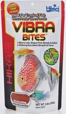 Hikari Vibra Bites Aquarium Fish Food Worm Like Sticks Discus Angels & Tropical