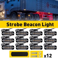 4x/8x/12x 12W LED Amber