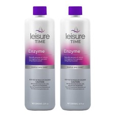 2 Pack Natural Enzyme Spa Water Treatment Eliminates Scum and Odors