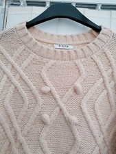 Pieces Cream Aran Style Cable