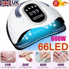 600W Nail Lamp 66Led Uv Tool
