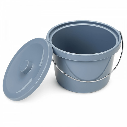 Commode bucket and lid - and,