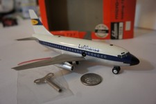 Schuco clockwork Boeing 737 #1029 Lufthansa original box