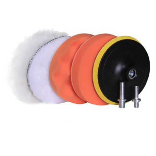 6pc 4in buffing polishing pads - 6pc,